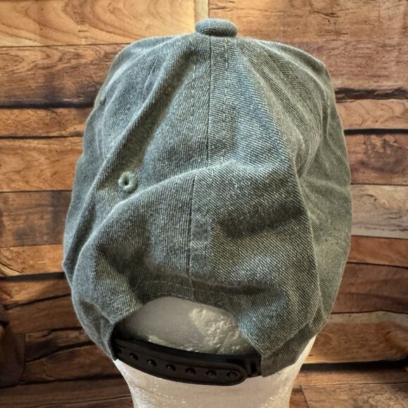 Jurassic World Logo Hat Cap Youth Boys Gray SnapBack Adjustable Dinosaurs Park - Picture 3 of 8